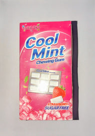 Cool mint gum strawberry