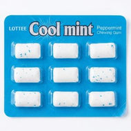 Cool mint gum peppermint