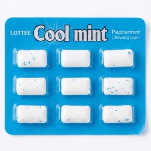 Cool mint gum peppermint