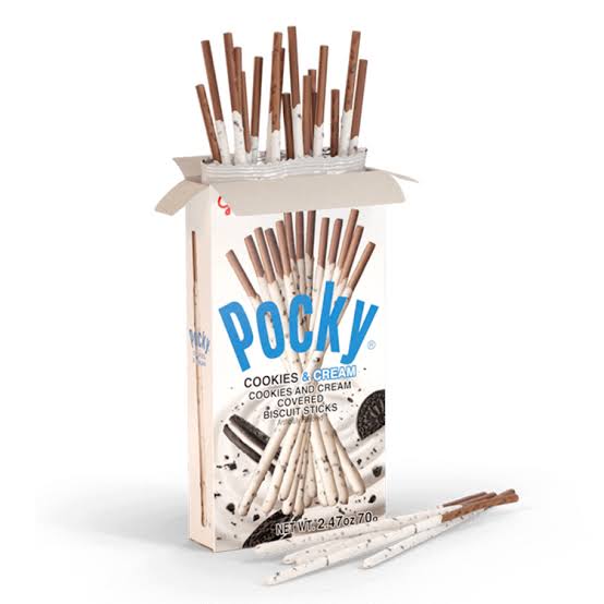 Pocky sticks cookie